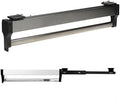 Pull-Out Clothes Rail,Extendable Pull Out Closet Rod - Wardrobe Pull-Out Trousers Rack, Pull Out 30-80cm Clothes Rail, Steel 