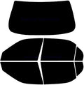TRUE LINE Automotive DIY Car Window Tinting Kit - Customize Shade: 5%, 20%, 35%, 50% for All Sides & Back Windows - Precut Tint Blocks 99% UV Rays No Excess to Remove