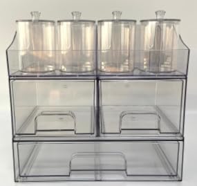 Vtopmart 8 PCS Bathroom Countertop Organizer