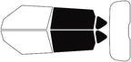 Rvinyl Window Tint Kit Compatible with Kia Soul 2014-2019 - Back Precut Kit - 5%