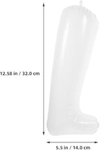 5 Pairs Inflatable Boot Trees and Boot Shapers Thickened Pvc Material 32cm Height and Supports and Stand Storage