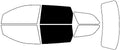 Rvinyl Window Tint Kit Compatible with Dodge Journey 2009-2020 - Black 5% - Single Ply No Bubble Film - Do it Yourself Vehicle Back Precut Kit