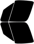 Rvinyl Window Tint Kit Compatible with Mercedes Benz Sprinter 2010-2018 - Black 5% - Single Ply No Bubble Film - Do it Yourself Vehicle Front Precut Kit