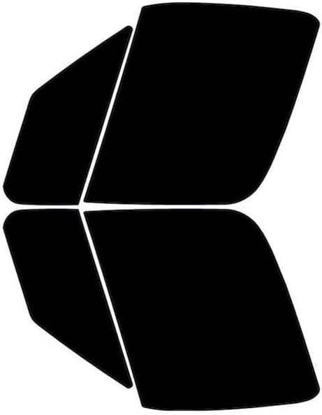 Rvinyl Window Tint Kit Compatible with Mercedes Benz Sprinter 2010-2018 - Black 5% - Single Ply No Bubble Film - Do it Yourself Vehicle Front Precut Kit