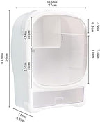 Makeup Box Cosmetic Storage Box Display Rack Large Capacity Finishing Desktop Lipstick Dressing Table Bathroom Skin Care Prod