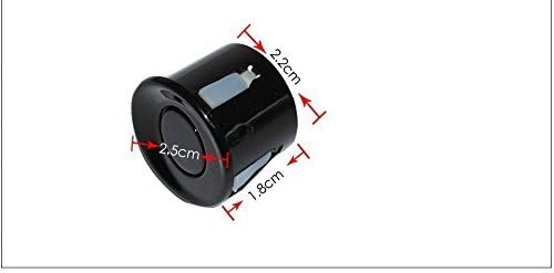 Car Reverse Backup Parking Sensor Radar System, Buzzer beeps, Detection Distance:30~150CM, Waterproof Sensors (22mm Diameter 