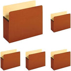 Pendaflex Expanding File Pockets,Letter Size,File Organizer for School,Home or Office,5.25" Expansion,Reinforced with Dupont™