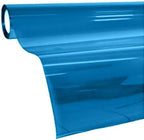 VViViD Transparent Colorful Vinyl Window Tinting Sheets (1.49ft x 5ft, Blue)