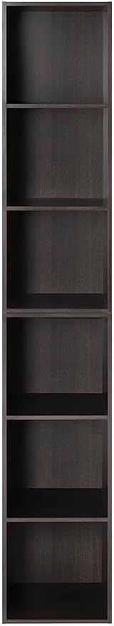 Whitmor 3 Cube Storage Organizer, 3 Tier Stackable MDF Wood Bookcase, Open Storage Display Bookshelf, Storage Cabinet for Liv