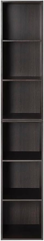 Whitmor 3 Cube Storage Organizer, 3 Tier Stackable MDF Wood Bookcase, Open Storage Display Bookshelf, Storage Cabinet for Liv
