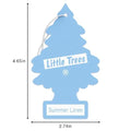 LITTLE TREES Car Air Freshener | Hanging Tree Provides Long Lasting Scent for Auto and Home | 24 Air Fresheners |Summer Linen