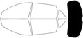Rvinyl Window Tint Kit Compatible with Acura RDX 2019-2025 - Rear Windshield Precut Kit - 5%
