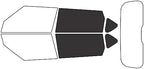 Rvinyl Window Tint Kit Compatible with Kia Soul 2014-2019 - Back Precut Kit - 20%