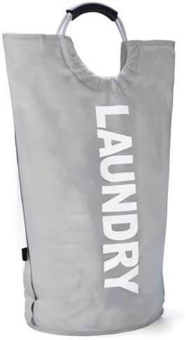 Caroeas 90L Laundry Basket (13 Colors), Waterproof Laundry Hamper, Laundry Bag with Padded Handles, Clothes Hamper, Collapsib
