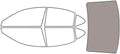 Avery Dennison NR Nano Ceramic IR Window Tint Kit Compatible with Lexus is 2006-2013 - Rear Windshield Precut Kit - 50%