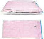 6 Pack Combo Extra Large and Jumbo Double Seal Waterproof Vacuum Storage Bags x3 (52"x39"in) and x3 (52"x47"in) Bags - Airtig