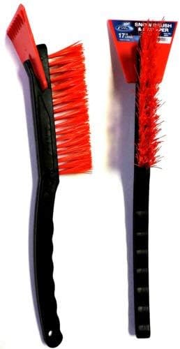 2 Pack Snow Brush & Ice Scraper 17" Long All in One Rugged Every Car Should Have 1 by Homeandstyle