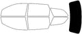 Rvinyl Window Tint Kit Compatible with Dodge Journey 2009-2020 - Rear Windshield Precut Kit - 5%