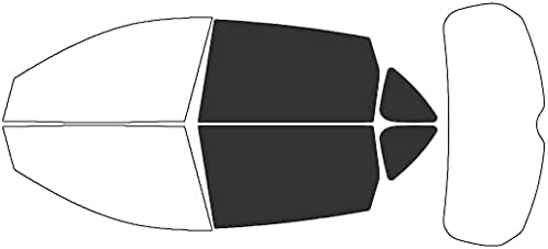 Rvinyl Window Tint Kit Compatible with Acura RDX 2019-2025 - Back Precut Kit - 20%