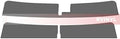 Avery Dennison NR Nano Ceramic IR Window Tint Kit Compatible with Lexus is 2006-2013 - Windshield Strip Visor - 35%