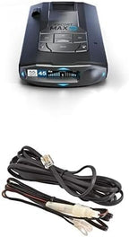 Escort MAX 360c MKII Laser Radar Detector & Escort Direct Wire Power Cord: Dual-Band Wi-Fi and Bluetooth, 360° Directional Ar