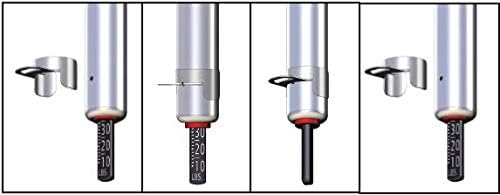 Milton s-986C Calibratable Tire Pressure Service Gauge, Dual Head Straight Foot Chuck, 10-160 PSI