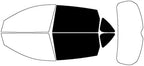 Rvinyl Window Tint Kit Compatible with Acura RDX 2019-2025 - Back Precut Kit - 5%