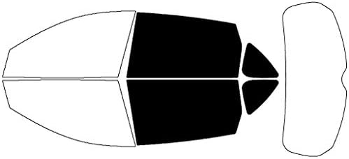 Rvinyl Window Tint Kit Compatible with Acura RDX 2019-2025 - Back Precut Kit - 5%
