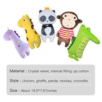 Seat Belt Pillow Kids Car Seat Belt Cover Vehicle Shoulder Pads Car Seatbelt Cushion for Kids Seat Strap Pillows Kids Animal Travel Pillow