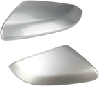 1 Pair Silver Mirror Cap Cover For Honda Civic 2016 2017 2018 2019 2020 2021 Rearview Mirror Cap Replacement (Silver Pair)