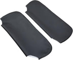 Black Car Sun Visor Cover PU Leather, Left and Right Side Sun Visor Skin Pair Fits for Chevy Camaro Firebird 1993-2002 (Skin Only)