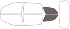 Rvinyl Window Tint Kit Compatible with Dodge Journey 2009-2020 - Cargo Precut Kit - 35%