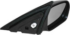 TRQ 2 Piece Driver and Passenger Side Mirror Assembly Set Electric Adjustment Non-Heated No Memory Black Compatible with 2001