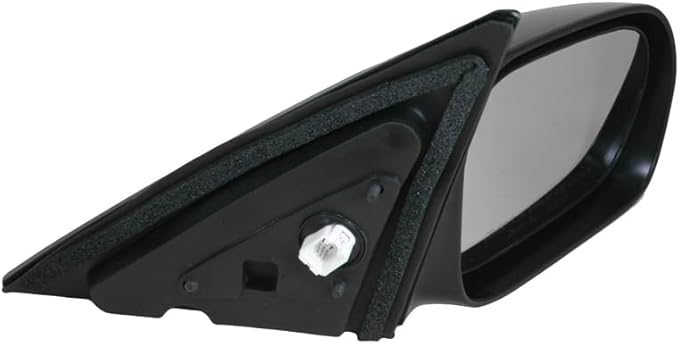 TRQ 2 Piece Driver and Passenger Side Mirror Assembly Set Electric Adjustment Non-Heated No Memory Black Compatible with 2001