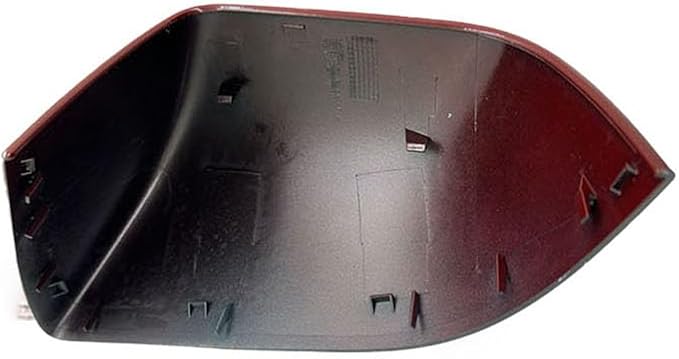 Compatible with Tesla Model 3 Side Mirror Cover Replacement 2017 2018 2019 2020 2021 2022 2023 2024 2025,Right Side Rearview Mirror Cover Cap for Model 3 Accessories(red)