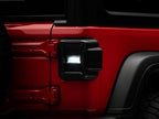Raxiom LED Tail Lights; Black Housing; Smoked Lens Compatible For 18-26 Jeep Wrangler JL w/Factory Halogen Tail Lights & w/o 