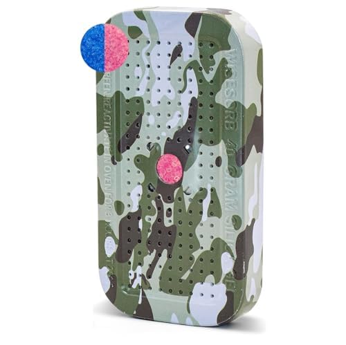 1 Pack Gun Safe Dehumidifier 40 Gram Reusable Indicating Silica Gel Desiccant Canister- Camouflage Rechargeable Humidity
