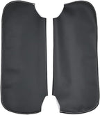 Black Car Sun Visor Cover, Left & Right Side Sun Visor Skin Pair Fits for Chevy Camaro 1993-2002, for Firebird 1993-2002 (Skin Only)