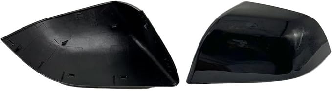 Compatible with Tesla Model 3 Side Mirror Cover Replacement 2017 2018 2019 2020 2021 2022 2023 2024 2025, Left Side Rearview Mirror Cover Cap for Model 3 Accessories(Black)