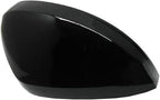 Rearview Side Wing Mirror Caps Cover for VW Tiguan MK2 2017 2018 2019 2020 Gloss Black (Left Driver Side)
