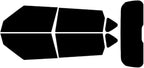 Rvinyl Window Tint Kit Compatible with Kia Soul 2014-2019 - Black 5% - Single Ply No Bubble Film - Do it Yourself Vehicle Complete Precut Kit