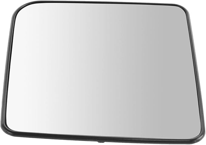 TRQ Driver Side Mirror Glass Non-Heated Compatible with 2011-2017 Jeep Wrangler 2018 Wrangler JK CH1324108
