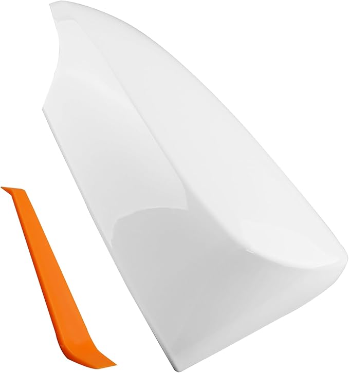 Right Passenger Side Mirror Cover Cap Fit for Toyota Corolla with Turn Signal 2014 2015 2016 2017 2018, White
