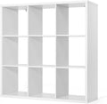 CAPHAUS Sturdy Room 13-Inch Cube Storage Organizer Shelf, with Extra Thick Exterior Edge, Open Storage Shelf Divider, Bookcas