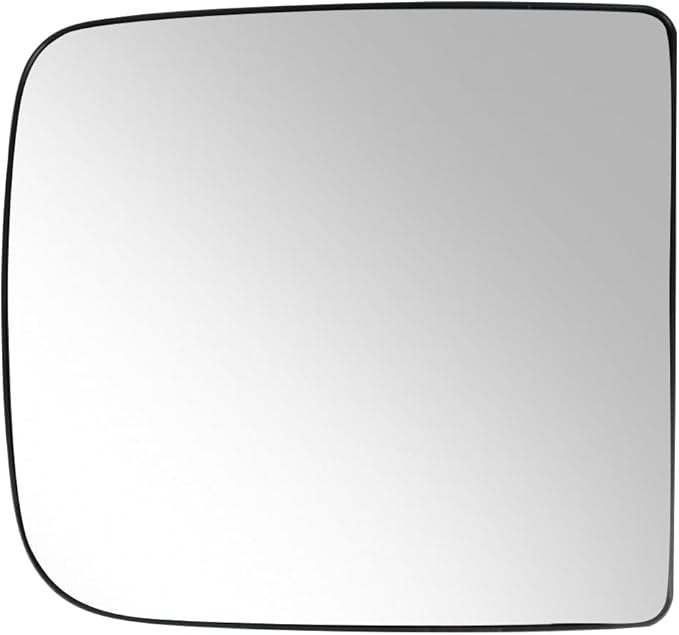 Passenger Right Side Mirror Glass Replacement, 3-Tab Backplate ONLY, Compatible with Dodge/Ram 2010-2020 1500 2500 3500 (Not for 4-Tab), Heated Convex Right Side 68067728AA 68067726AA