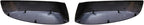Pair Gloss Black Mirror Caps Cover Compatible with GMC Chevrolet Silverado Sierra 1500 2500 HD 3500 HD Avalanche Tahoe 2007-2013 Pick up Replacement for 25788157 25788156