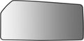 Driver Side Mirror Replacement for Toyota Tundra 2022 2023, Left Lower Exterior Side Rearview Mirrors Glass, with Backing Plate, Power Heated