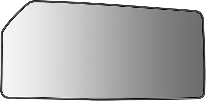 Driver Side Mirror Replacement for Toyota Tundra 2022 2023, Left Lower Exterior Side Rearview Mirrors Glass, with Backing Plate, Power Heated
