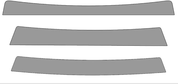 Rvinyl Window Tint Kit Compatible with Dodge Journey 2009-2020 - Windshield Strip Visor - 50%