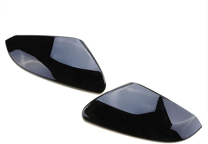 1 Pair Black Mirror Cap Cover For Honda Civic 2016 2017 2018 2019 2020 2021 Rearview Mirror Cap Replacement (Black Pair)